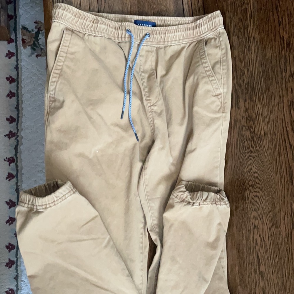 Aeropostale khaki joggers